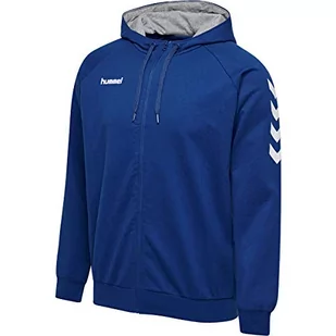 Hummel HMLGO Cotton Zip bluza z kapturem dla mężczyzn, niebieski, xl - Bluzy męskie - miniaturka - grafika 1