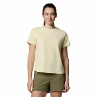 Koszulki i topy damskie - Damska koszulka Columbia Sun Trek Short Sleeve II Tee lemon wash - L - miniaturka - grafika 1