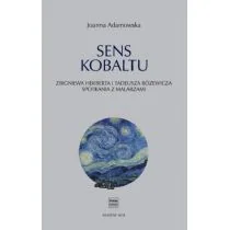 Sens kobaltu Joanna Adamowska - Poezja - miniaturka - grafika 1