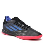 Buty sportowe damskie - Adidas Buty X Speedflow.3 In FY3303 Cblack/Sonink/Syello - miniaturka - grafika 1