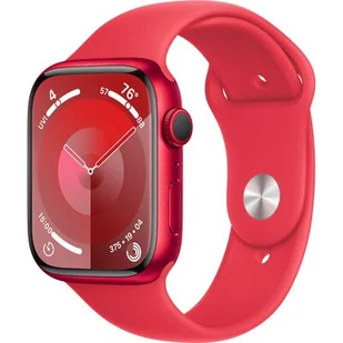 Apple Watch 9 GPS 45mm Aluminium Sport M/L Czerwony - Smartwatch - miniaturka - grafika 1