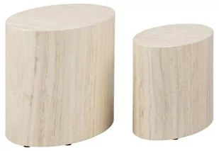 Stolik kawowy Mice naturalny - Actona Design - Ławy i stoliki kawowe - miniaturka - grafika 1