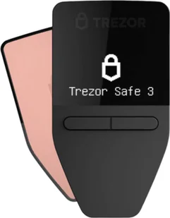 Portfel kryptowalut TREZOR Safe 3 Różowy SLATS3SG0 - Pendrive - miniaturka - grafika 2