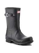 Kalosze męskie - Hunter Kalosze Original Short MFS9000RMA Czarny - miniaturka - grafika 1