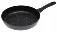 Patelnie - PATELNIA GRANITOWA 28cm Greblon INDUKCJA Gaz 2404 - miniaturka - grafika 1