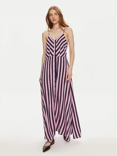 YAS Sukienka letnia Savanna 26035342 Fioletowy Regular Fit - Sukienki - miniaturka - grafika 1