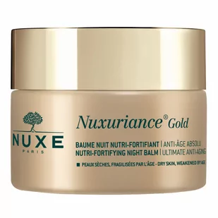 Nuxe Nuxuriance Gold odżywczy balsam wzmacniający na noc 50 ml - Kremy do twarzy - miniaturka - grafika 3