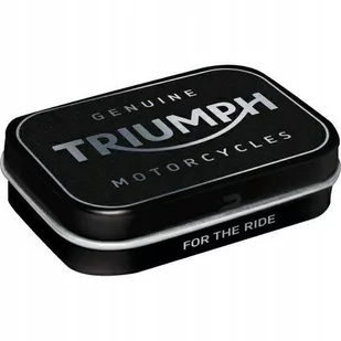 Miętówki TRIUMPH MOTORCYCLES metalowe pudełko cukierki drażetki - Cukierki - miniaturka - grafika 1