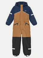 Kombinezony dla dzieci - ZigZag Kombinezon zimowy Stonehill Coverall W-PRO 10000 Z243000 Brązowy Regular Fit - miniaturka - grafika 1