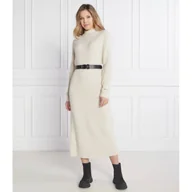Sukienki - Tommy Hilfiger Sukienka | z dodatkiem wełny - miniaturka - grafika 1