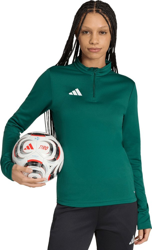 Adidas Bluza damska adidas Entrada 26 Training Top zielona KE9824 L