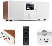 Radioodtwarzacze - Audizio Genua DAB+ BT białe one size - miniaturka - grafika 1