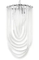 Lampy sufitowe - KingHome Lampa wisząca MURANO L chrom szkło metal JD9607-L.CHROM - miniaturka - grafika 1
