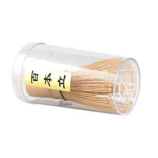 Bambusowy zestaw akcesoriów do herbaty matcha: miotełka chasen + łopatka chashaku + łyżeczka - Yerba Mate - miniaturka - grafika 5