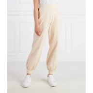 Dresy damskie - EA7 Spodnie dresowe | Regular Fit - miniaturka - grafika 1