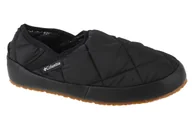 Kapcie męskie - Columbia Lazy Bend Moc Slippers 2005381010, Damskie, Kapcie, Czarne - miniaturka - grafika 1