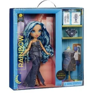 Rainbow High Fantastic Fashion Doll - Blue - Lalki dla dziewczynek - miniaturka - grafika 1