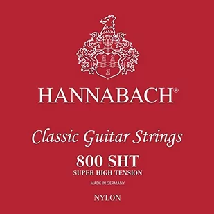 Hannabach 652393 Saiten für Klassik Gitarre Serie 800 Super High Tension versilbert - G3 - Struny gitarowe  - miniaturka - grafika 1