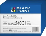 Tonery zamienniki - Black Point [LCBPLC540C] Toner (Lex C540H1CG) - miniaturka - grafika 1