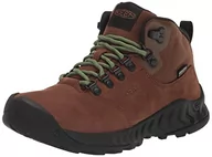 Buty trekkingowe damskie - KEEN Damskie buty trekkingowe Nxis Explorer Mid, Bizon, złoty, żółty, 42 EU - miniaturka - grafika 1