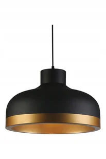 Oprawa sufitowa Goldi 2 E27 śr.42cm czarno/złota - Lampy sufitowe - miniaturka - grafika 1