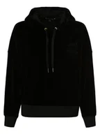 Bluzy damskie - Armani Exchange - Damska bluza z kapturem, czarny - miniaturka - grafika 1