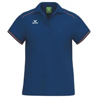 Koszulki i topy damskie - Erima Damska koszulka polo CMPT Pique´ (2112544), New Navy/Orange, 46 - miniaturka - grafika 1