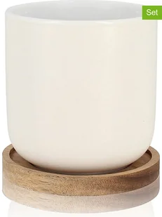 Ogo Living Kubki (2 szt.) w kolorze białym - 250 ml - Kubki termiczne - miniaturka - grafika 2