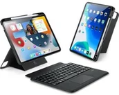 Etui do tabletów - Dux Ducis Etui z klawiaturą Bluetooth (DK Series) do iPad Air 6/5/4, iPad Pro 11 2022/2021/2020/2018, czarne - miniaturka - grafika 1