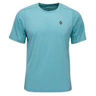 Koszulki sportowe męskie - Koszulka męska Black Diamond M Distance Ss Tech Tee Rozmiar: M / Kolor: jasnoniebieski - miniaturka - grafika 1