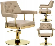 Fotele fryzjerskie - Fotel fryzjerski do salonu hydrauliczny Ezra - miniaturka - grafika 1