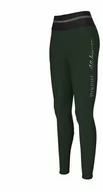 Bryczesy - Pikeur Bryczesy damskie GIA GRIP ATHLEISURE - dark green - miniaturka - grafika 1