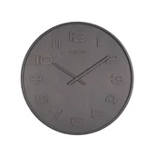 Zegary - NexTime NeXtime Wood Wood nośnik Zegar ścienny z drewna 1 x 1 x 3 cm Nex012887 - miniaturka - grafika 1