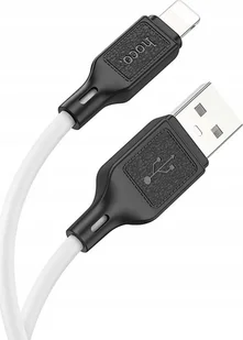 HOCO kabel USB A do Lightning 2,4A X90 1 m biały - Kable USB - miniaturka - grafika 1