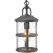 Lampy ogrodowe - Quintiesse Lakehouse QN-LAKEHOUSE8-S-DZ lampa wisząca 1x60W/E27 - miniaturka - grafika 1