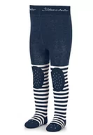 Rajstopy - Sterntaler Unisex Baby GOTS Rajstopy do raczkowania Emmi Rajstopy, granatowe, normalne, morski, jeden rozmiar - miniaturka - grafika 1