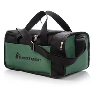 Torby sportowe - Torba fitness Meteor Nepr 20 l czarny/zielony - miniaturka - grafika 1