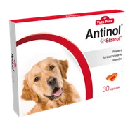 Suplementy i witaminy dla psów - BIOVICO ANTINOL SIZAROL 30 tabletek NA STAWY + niespodzianka dla psa GRATIS! - miniaturka - grafika 1