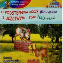 Astrum Gdyby zwierzęta umiały mówić O podstępnym kocie miau miau i uczciwym psie hau hau + CD - Lech Tkaczyk - Książki edukacyjne - miniaturka - grafika 1