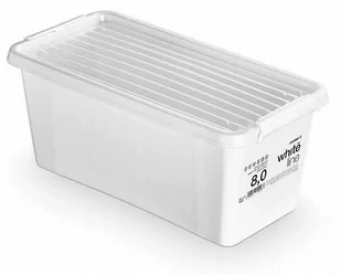 Orplast Pojemnik Z Pokrywą White Line 8l 1422 AUR000372 - Pojemniki kuchenne - miniaturka - grafika 1