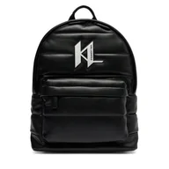 Plecaki - Plecak KARL LAGERFELD 240M3063 Black - miniaturka - grafika 1