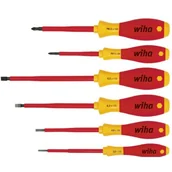 Śrubokręty - Wiha Zestaw wkrętaków płaskich/ PH, SoftFinish electric, 6-cz. - miniaturka - grafika 1
