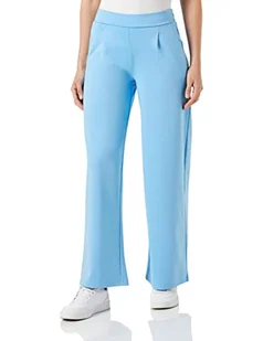 ICHI Damskie spodnie IHKATE SUS Long Wide PA2, luźne spodnie, 164132/Little Boy Blue, S, 164132 / Little Boy Blue, S - Spodnie damskie - miniaturka - grafika 1