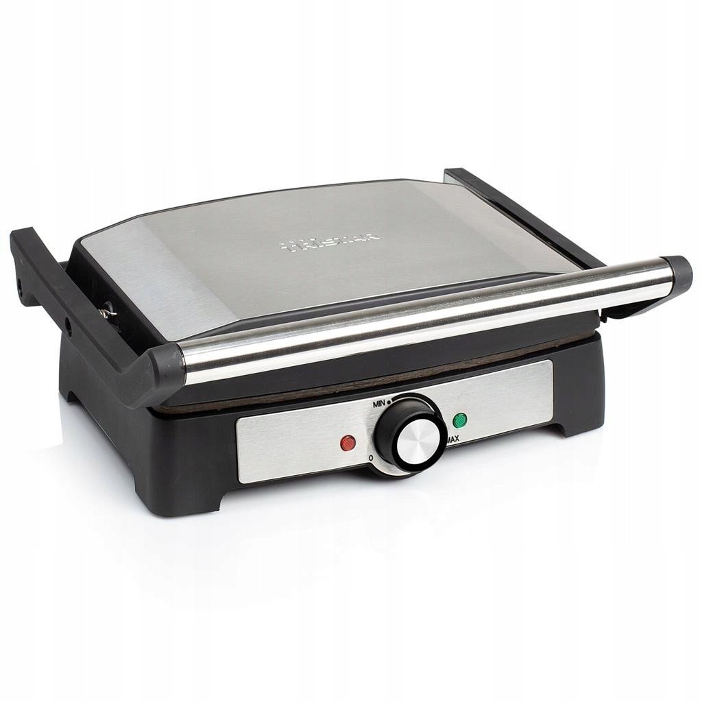 Tristar Contact Grill PD-8916 Table 1500 W Stainless Steel/Black