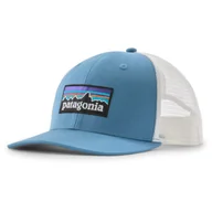 Czapki męskie - Bejsbolówka Patagonia P-6 Logo Trucker Hat Kolor: niebieski/biały - miniaturka - grafika 1