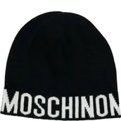Czapki damskie - Moschino Czapka | z dodatkiem wełny i kaszmiru - miniaturka - grafika 1