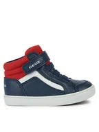 Buty dla chłopców - Geox Sneakersy B Gisli Boy B361ND 05410 C0735 M Granatowy - miniaturka - grafika 1