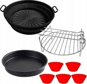 Akcesoria i części AGD - Foremki silikonowa do pieczenia w Airfryer akcesoria do Philips Essential 4 - miniaturka - grafika 1