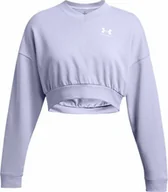 Bluzy damskie - Under Armour Bluza damska UNDER ARMOUR Rival Terry Oversized Crop Crew L - miniaturka - grafika 1