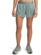 Spodnie sportowe damskie - Under Armour Szorty funkcyjne w kolorze zielonym - miniaturka - grafika 1